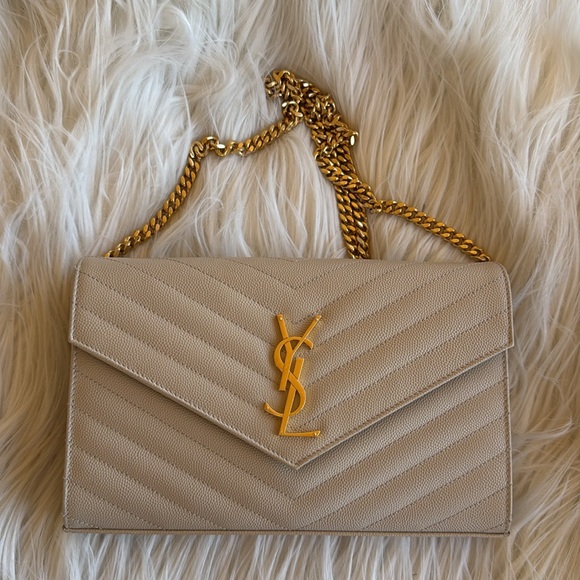 Yves Saint Laurent Bag beige - Picture 4 of 10